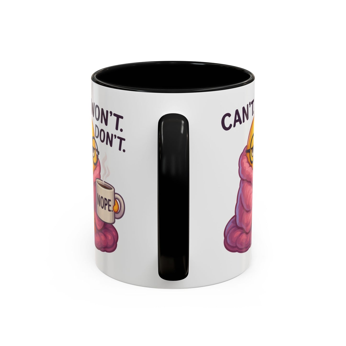 Office Mug - Can't Won't Don't