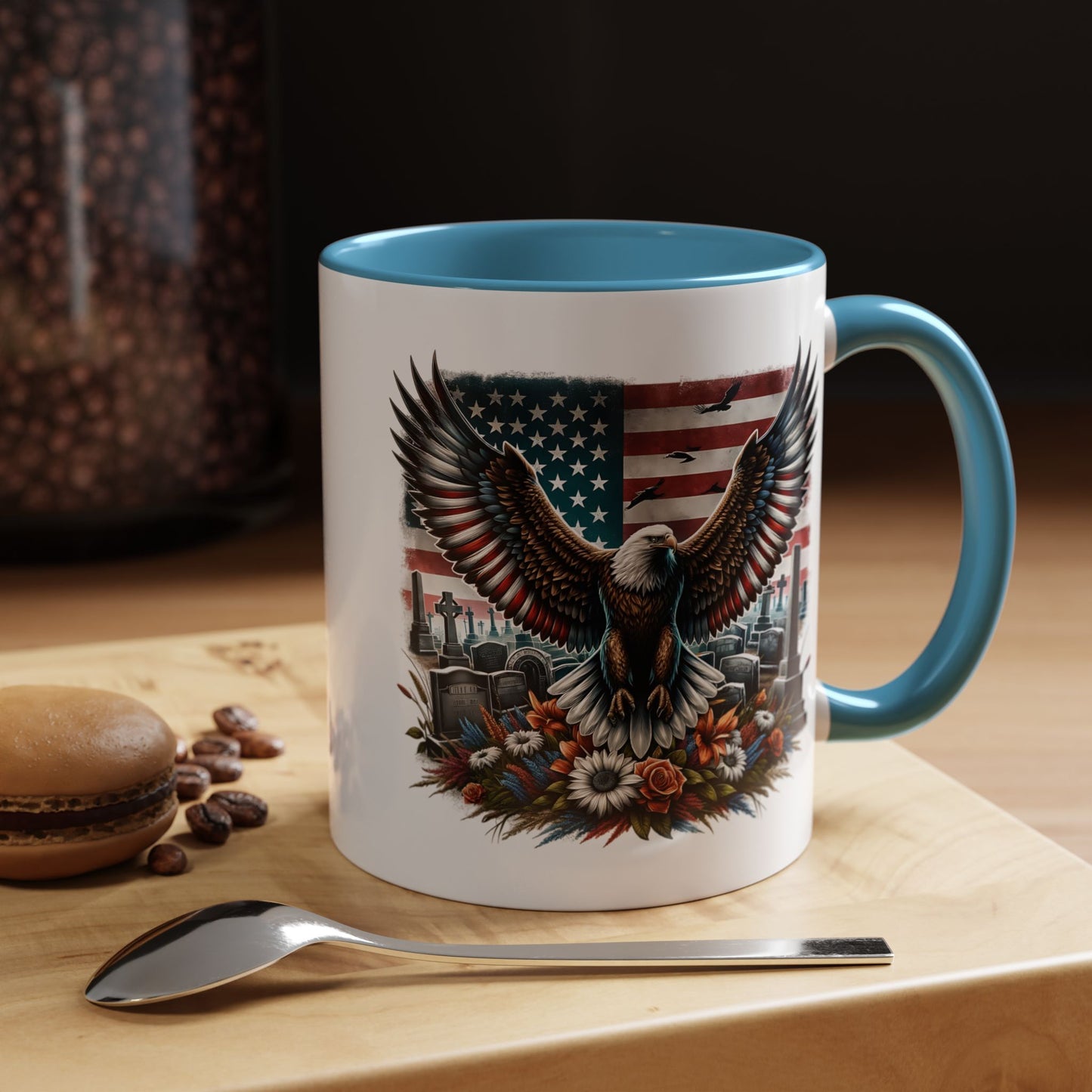 4th of July Mug - American Bald Eagle Memorial