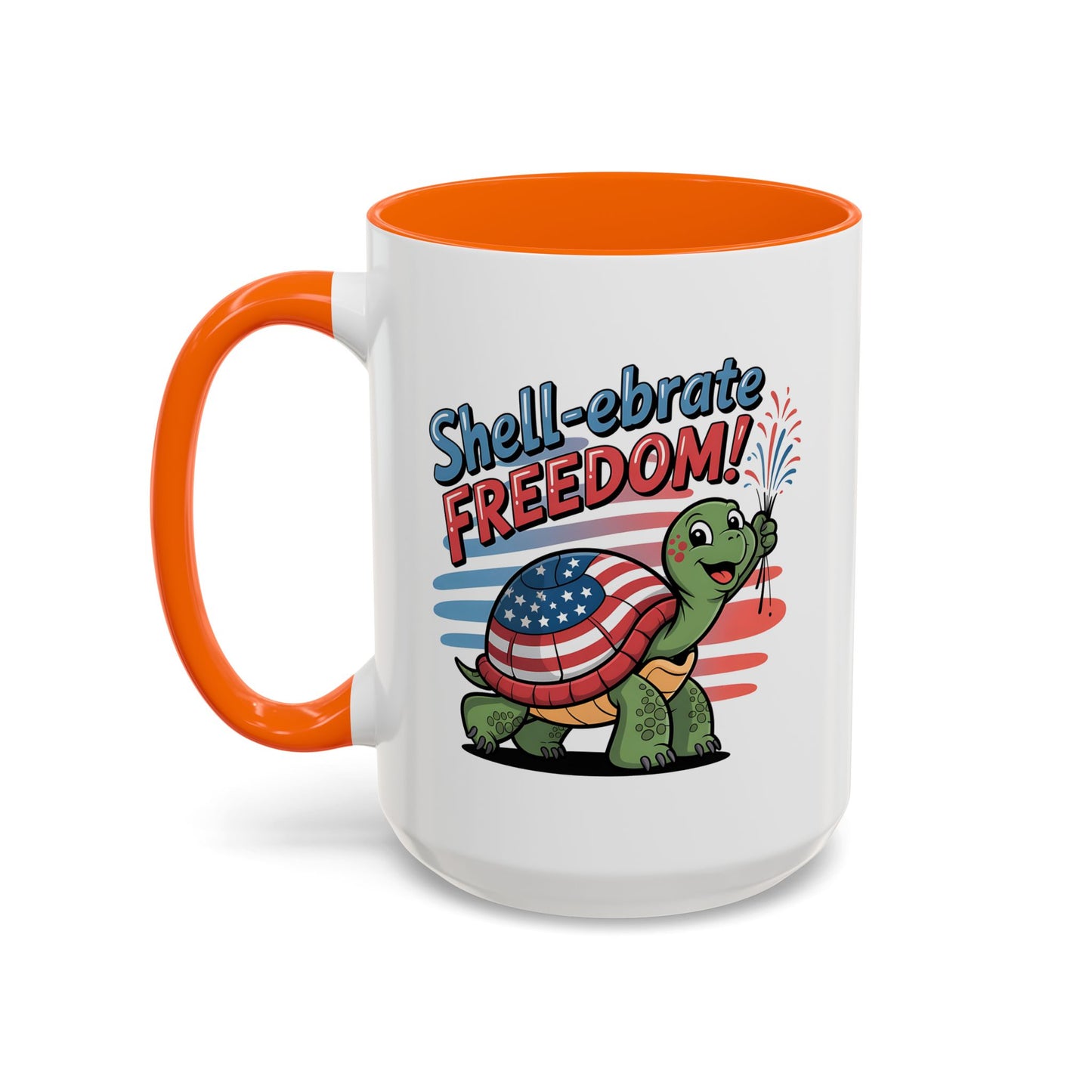 4th of July Mug - Shell-ebrate Freedom