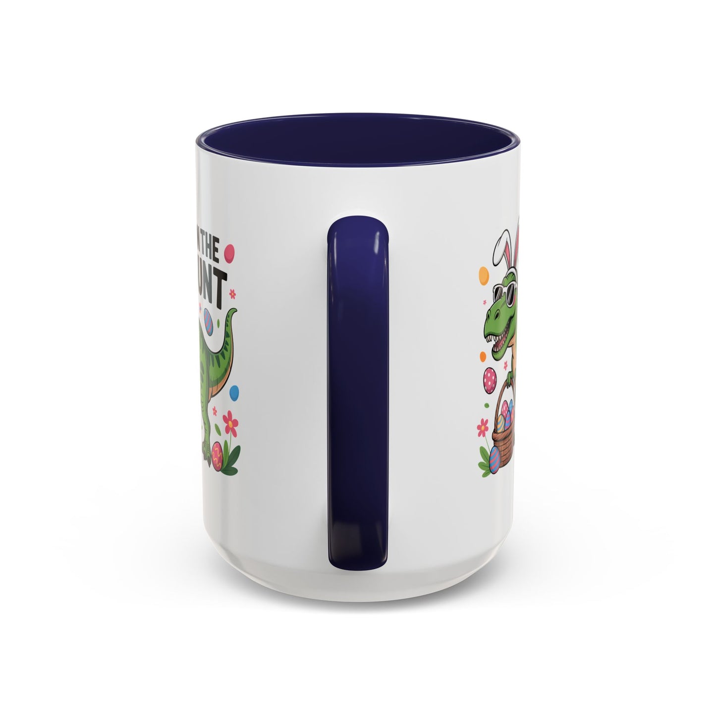 Easter Mug - On The Hunt Dinosaur