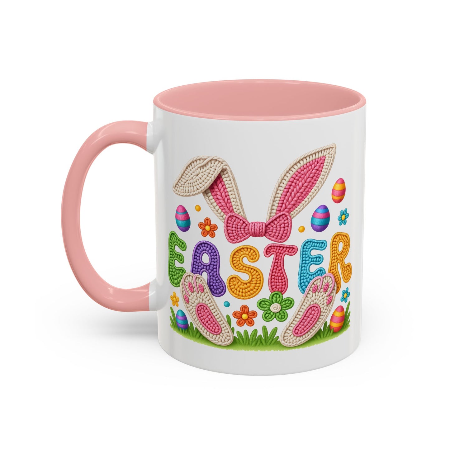 Easter Mug - Yarn Easter Bunny