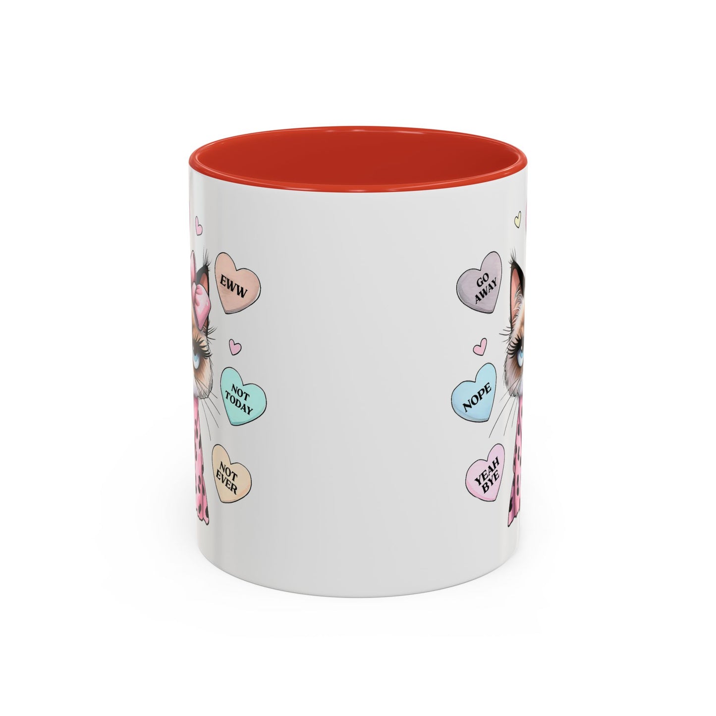 Animal Mug - Conversation Hearts