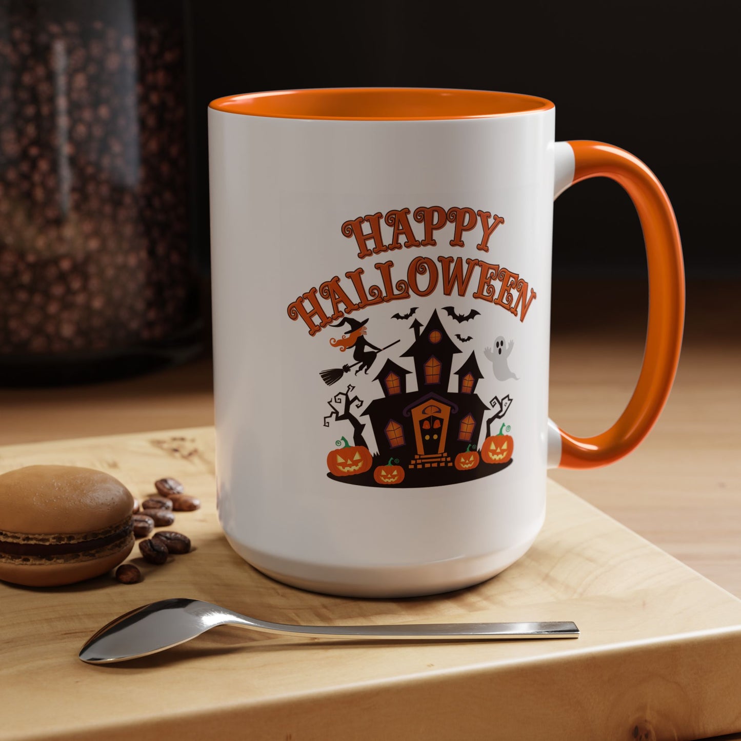 Halloween Mug - Happy Halloween Ghost House