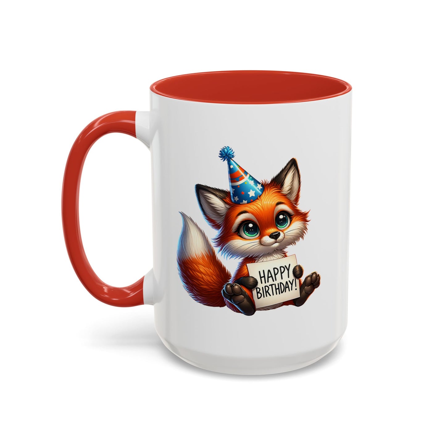 Birthday Mug - Fox Clipart