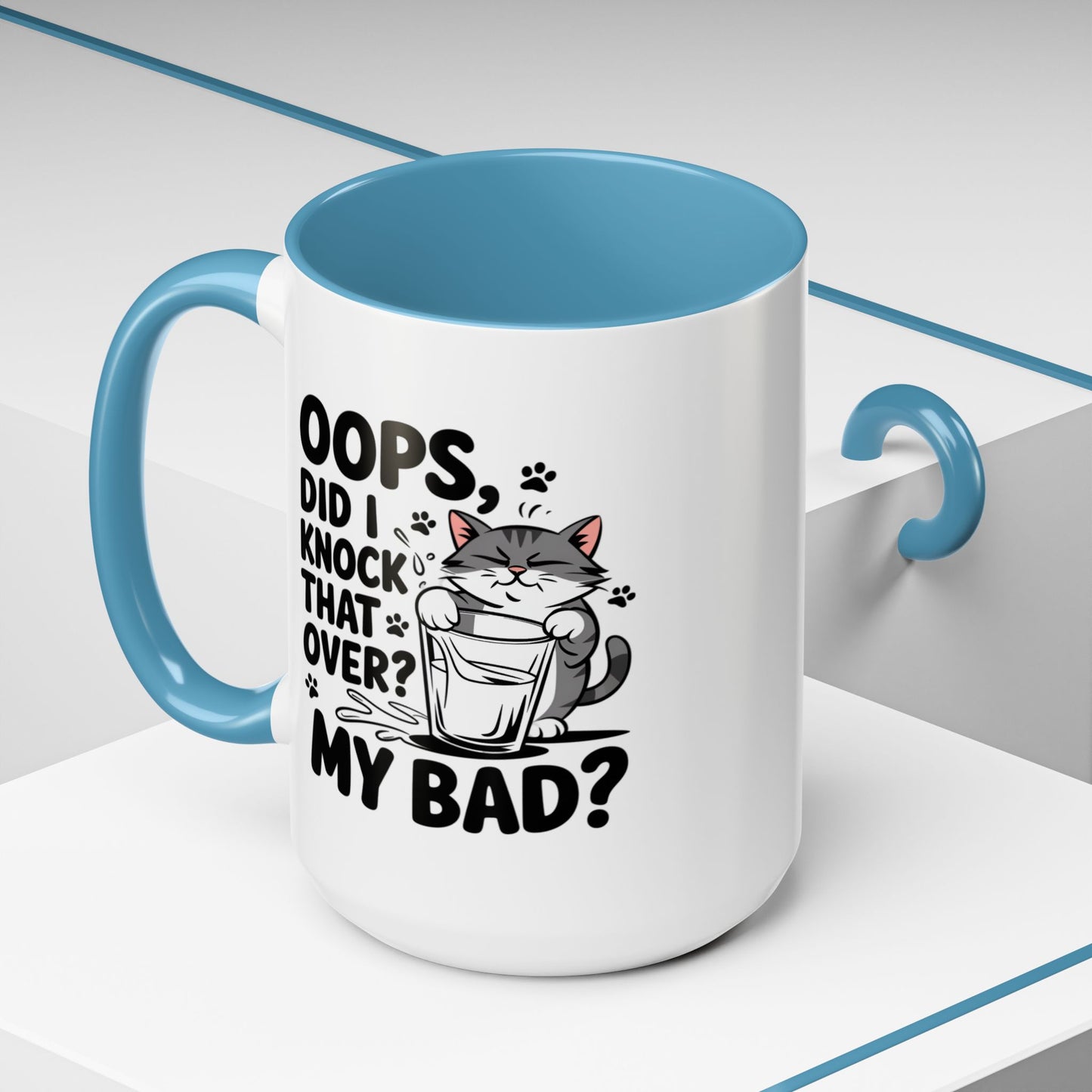 Animal Mug - Oops, Did I Knock That Over