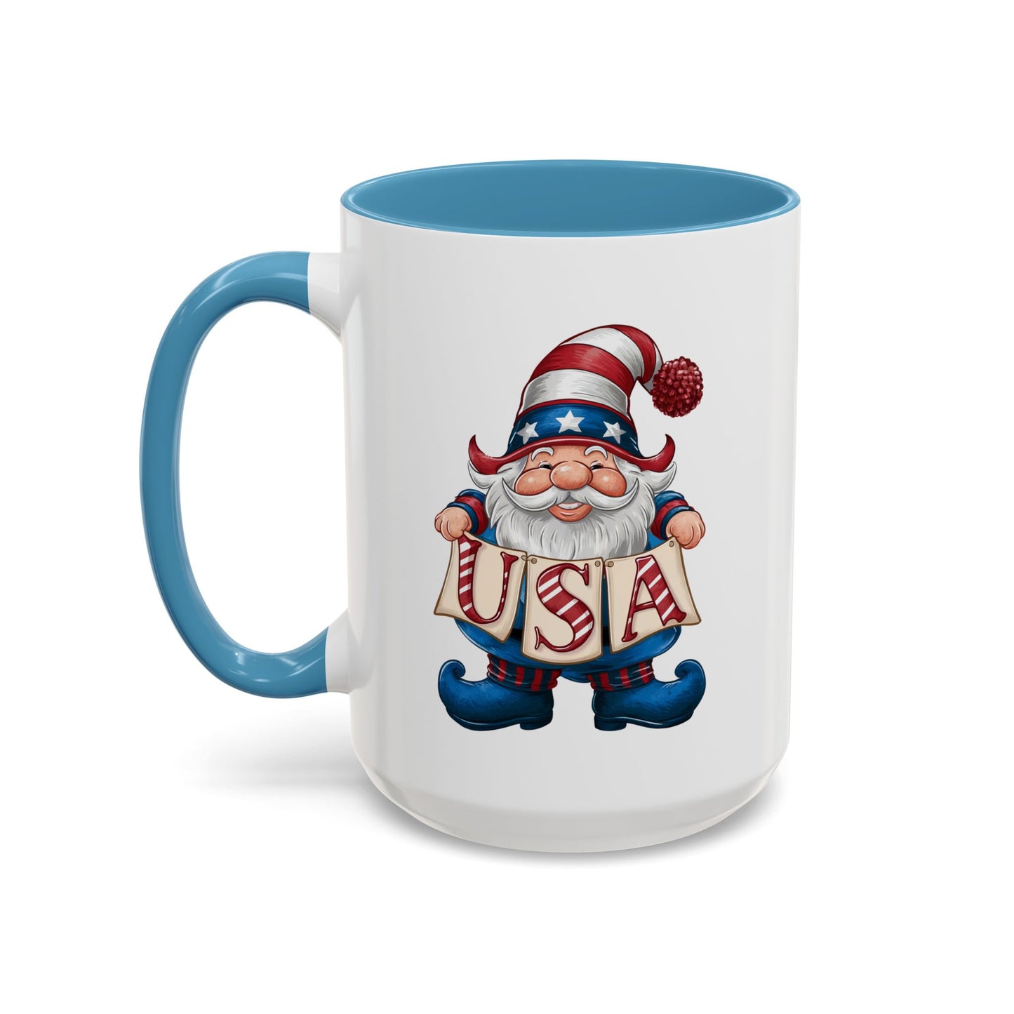 4th of July Mug - American Gnome 24