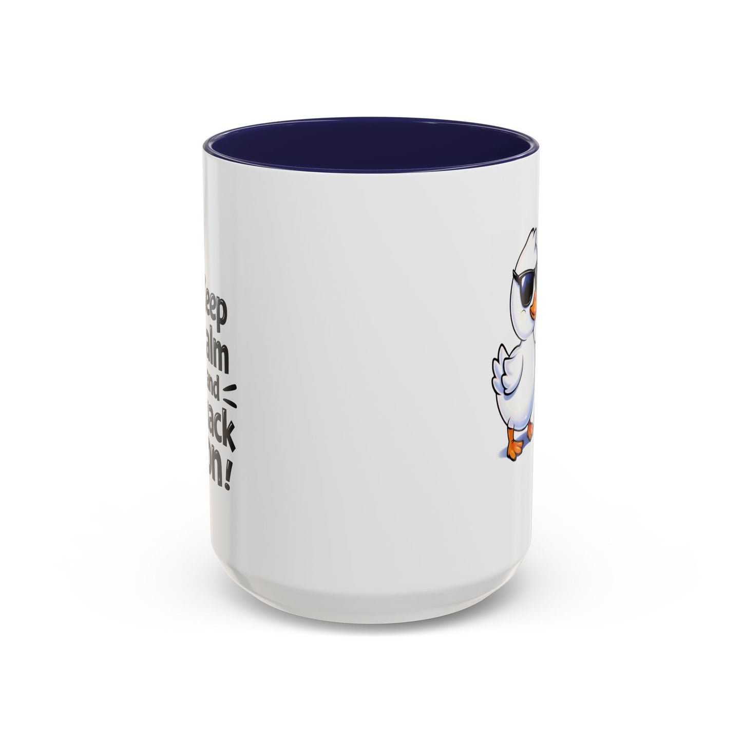 Wellness Mug - Keep Calm And Quack On