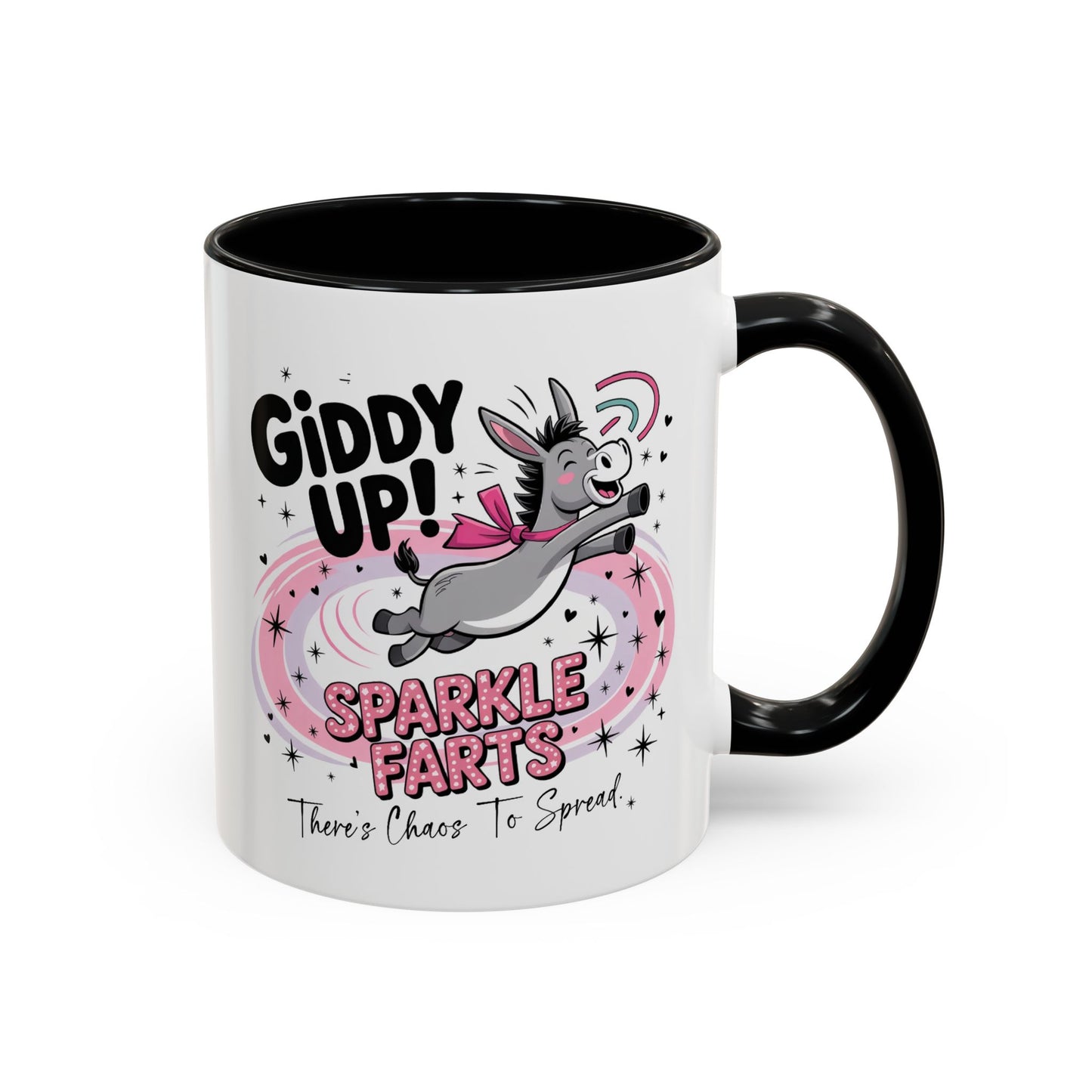 Humor Mug - Giddy Up Sparkle Farts