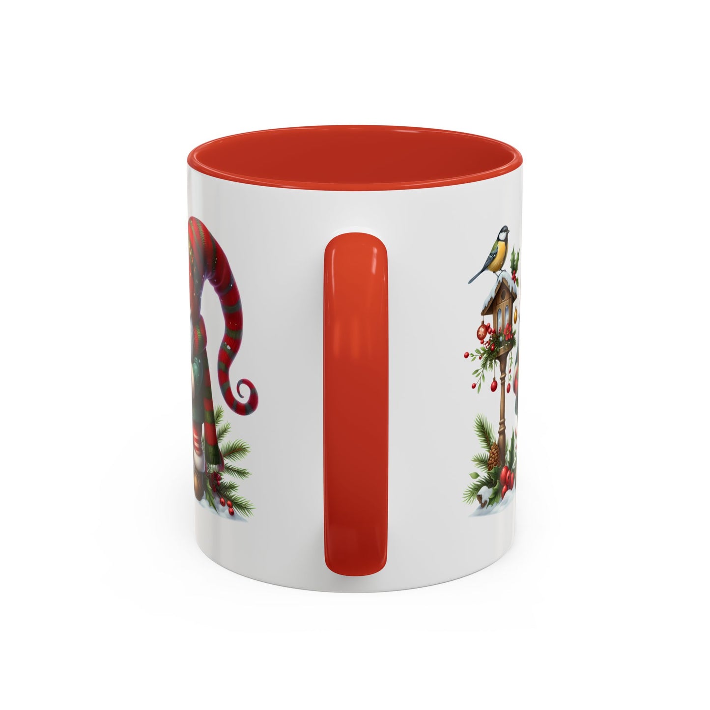 Christmas Mug - Gnome and Birdhouse