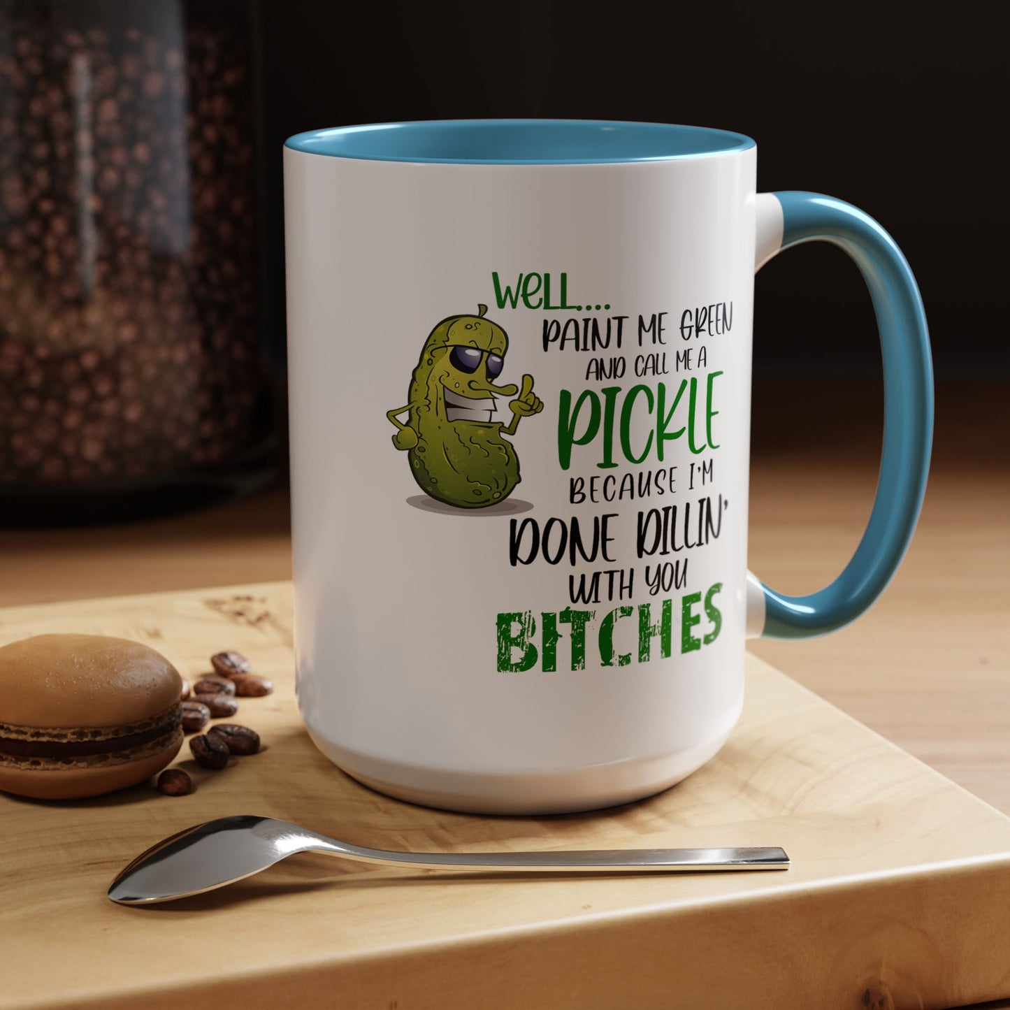 Adult Mug - Well Paint Me Green