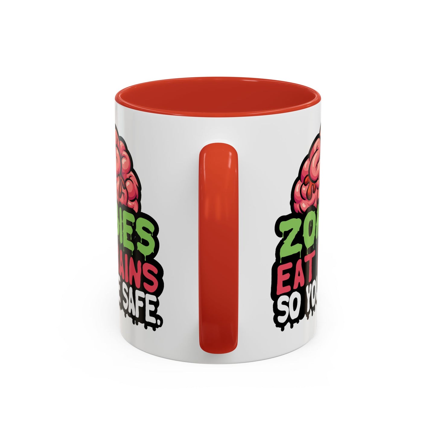 Humor Mug - Zombies Eat Brains