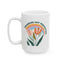 Motivation Mug - Progress Not Perfection Flowers