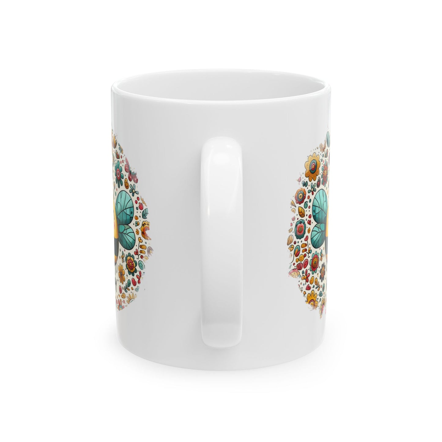 Motivation Mug - Bee Happy 2