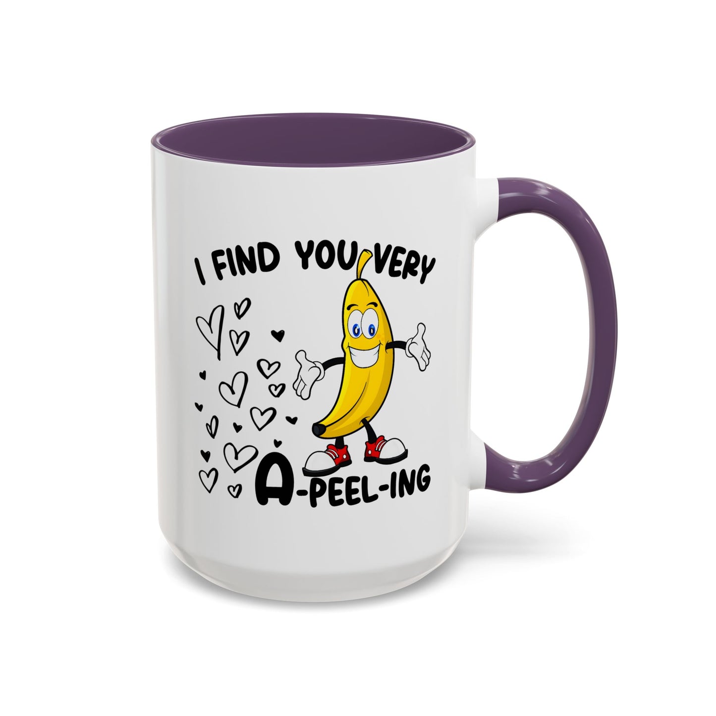 Adult Mug - I Find You Very A-Peel-Ing