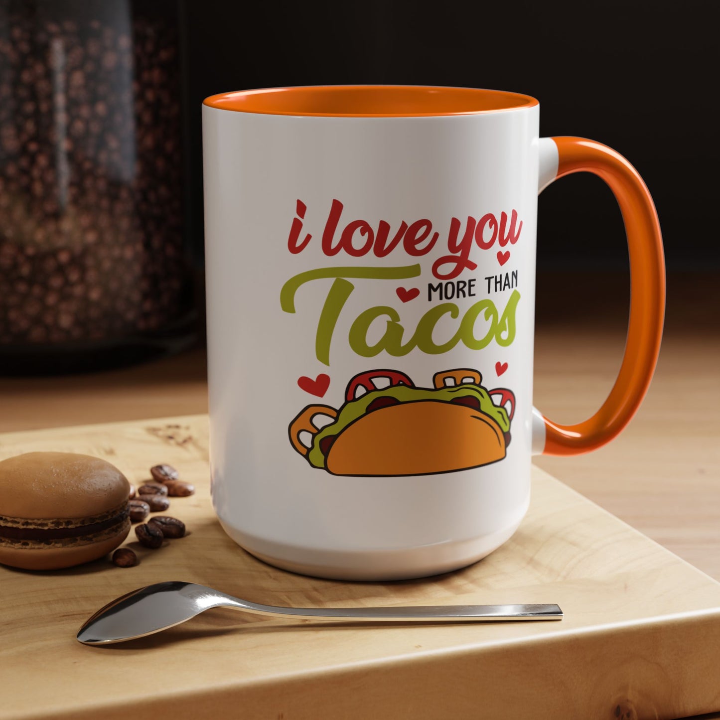 Anniversary Mug - I Love You More Than Tacos