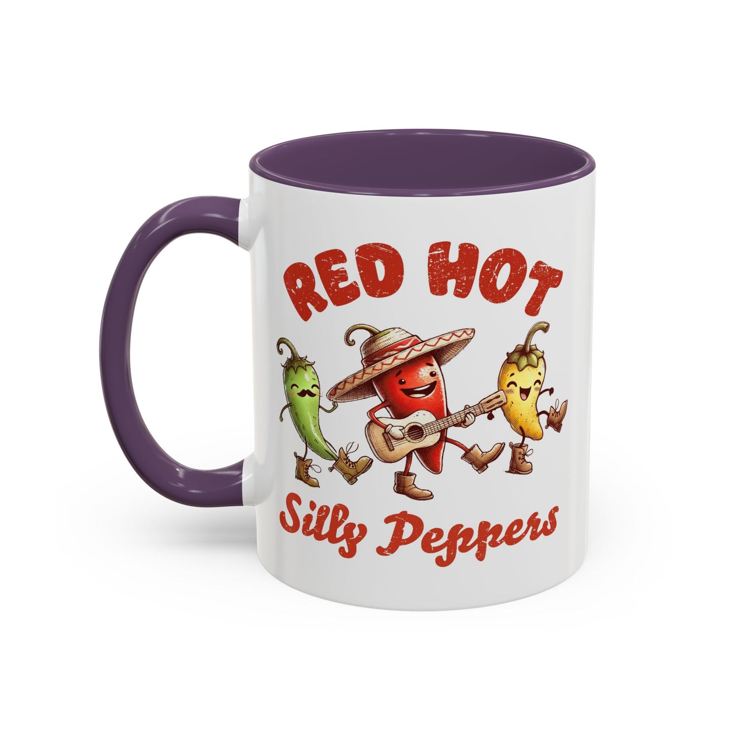 Humor Mug - Red Hot Silly Peppers