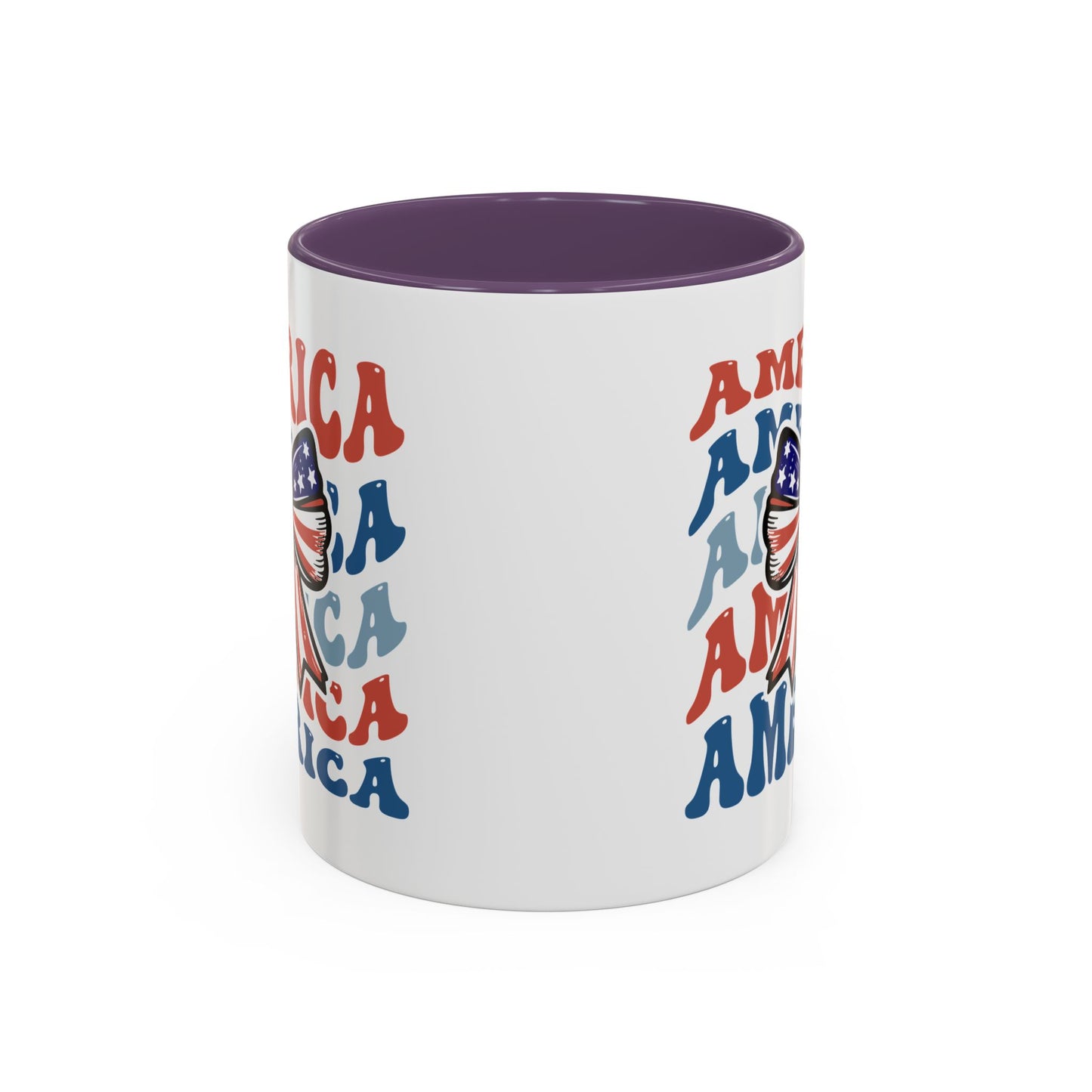 4th of July Mug - America Bow