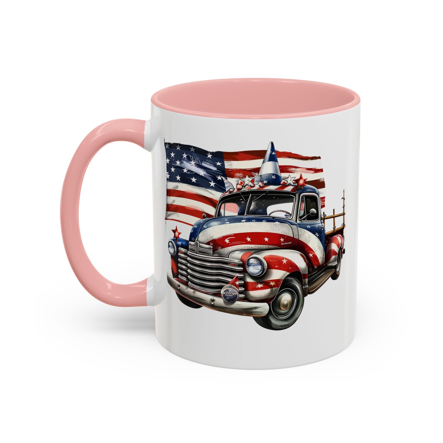 4th of July - Old Truck & Flag 2