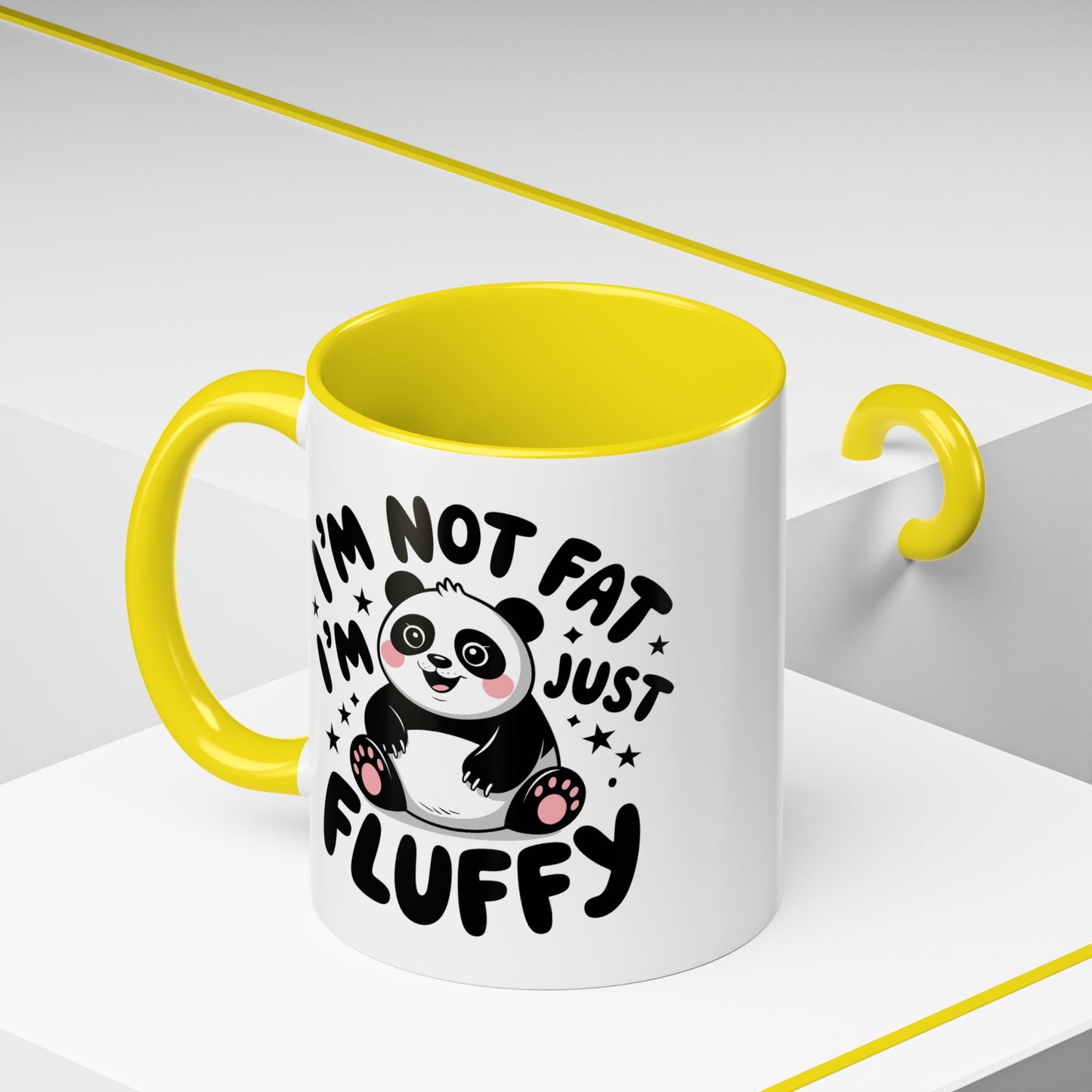 Humor Mug - I'm Not Fat I'm Just Fluffy