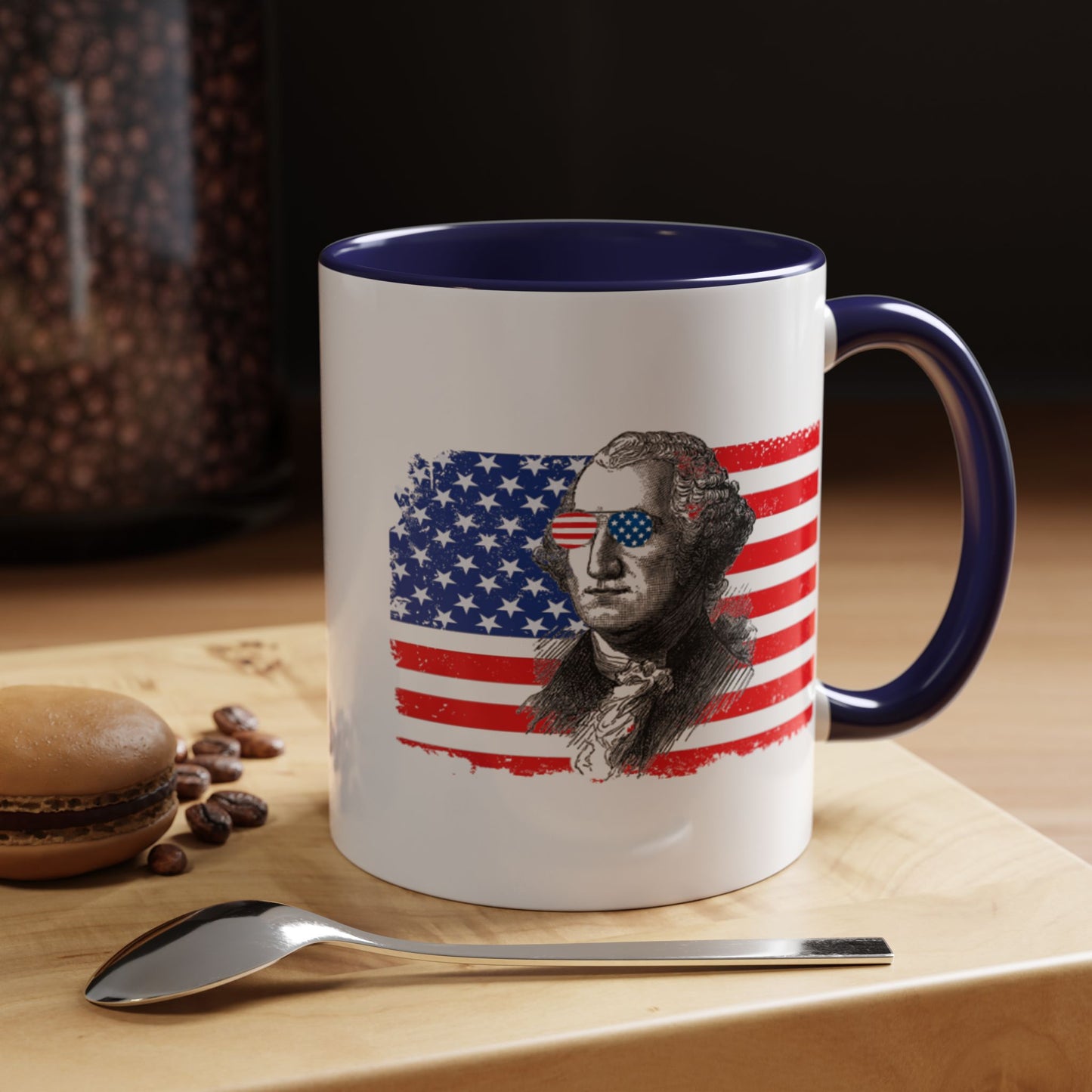 4th of July - Cool George Washington Flag