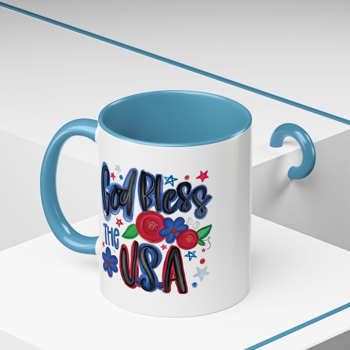 Religious Mug - God Bless Graffiti