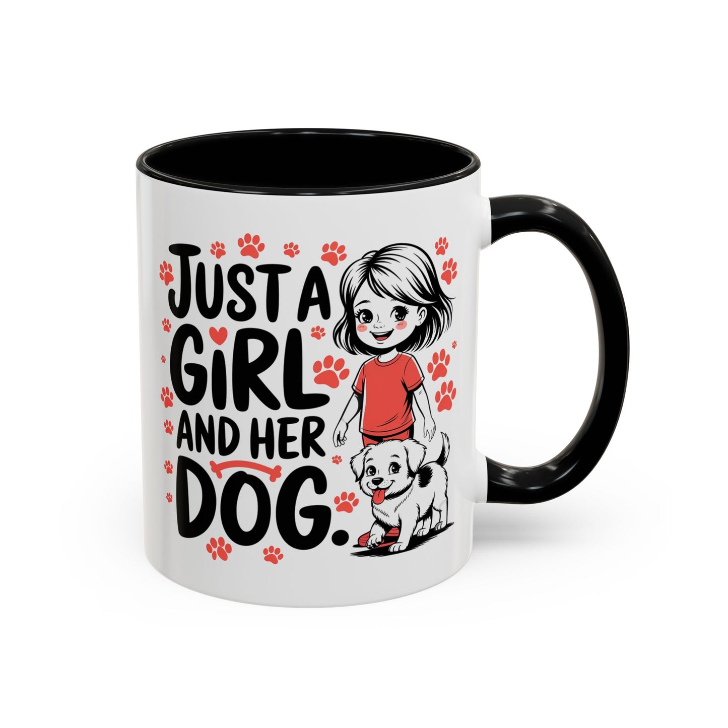 Animal Mug - Just a Girl and Her Dog