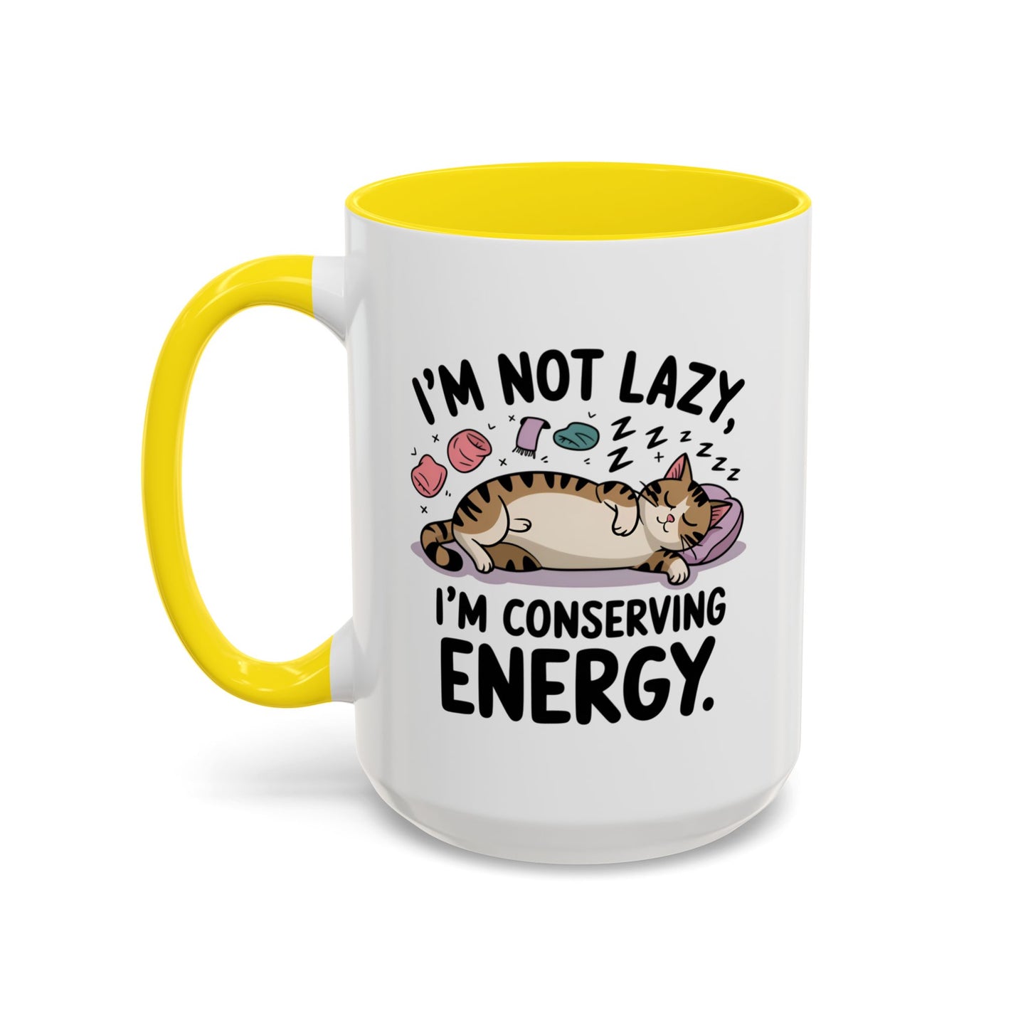 Animal Mug - I'm Not Lazy I'm Conserving Energy