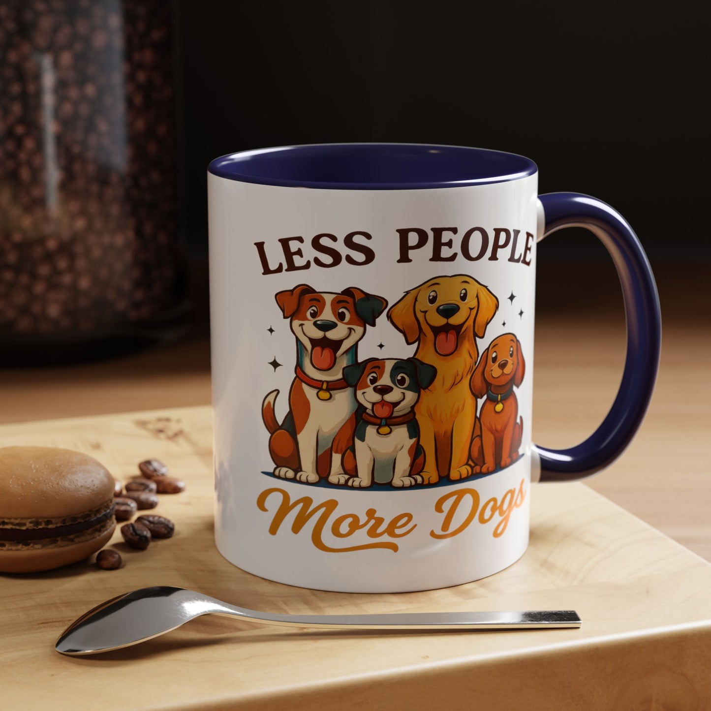 Animal Mug - Less People More Dogs