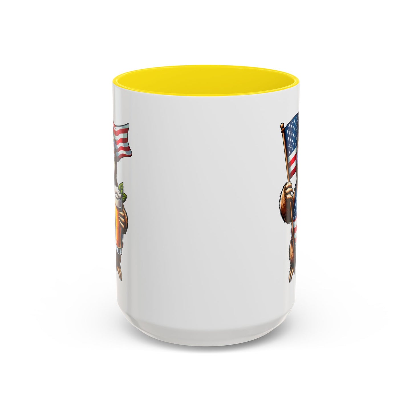 4th of July Mug - Merica Sloth