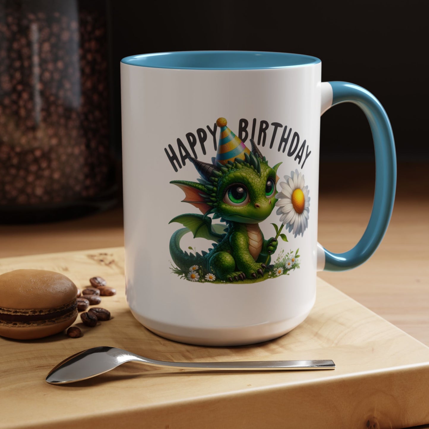 Birthday Mug - Dragon Clipart
