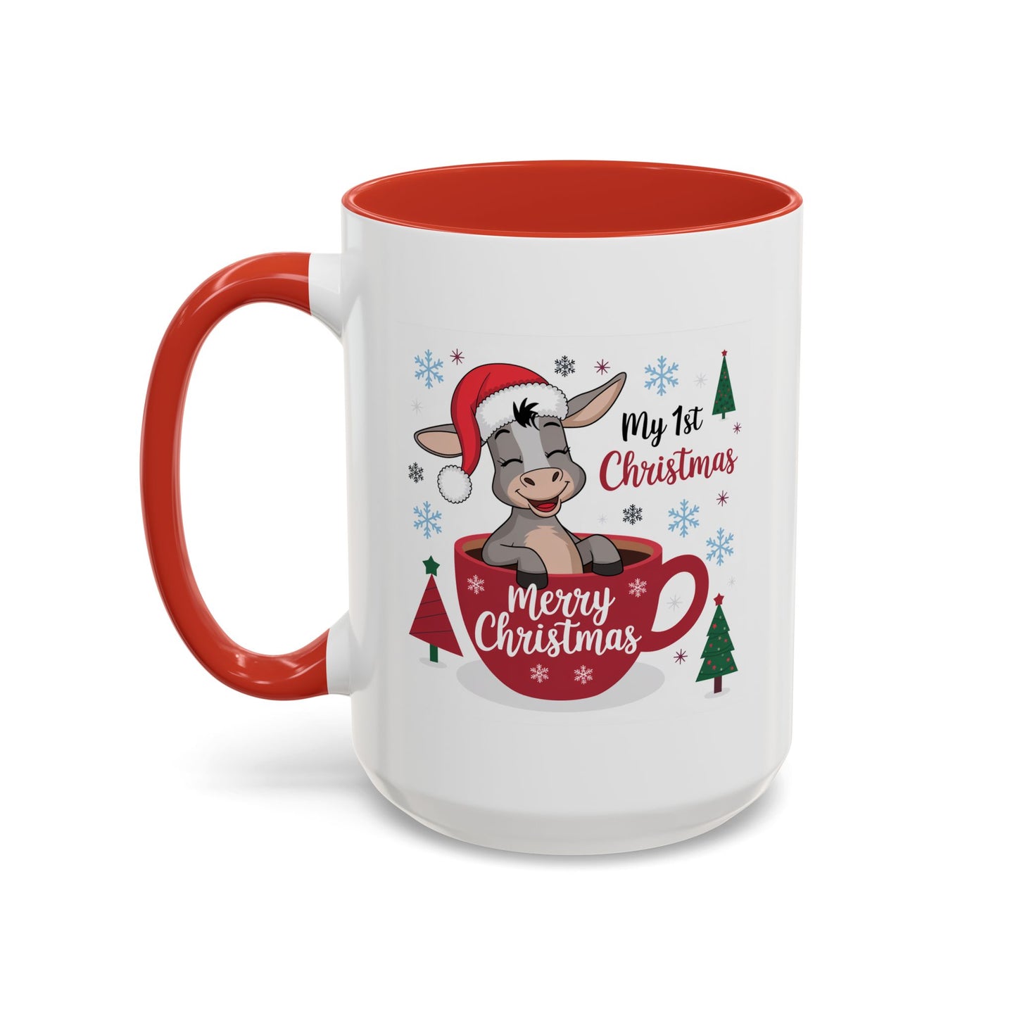 Christmas Mug - My First Christmas Donkey Cup