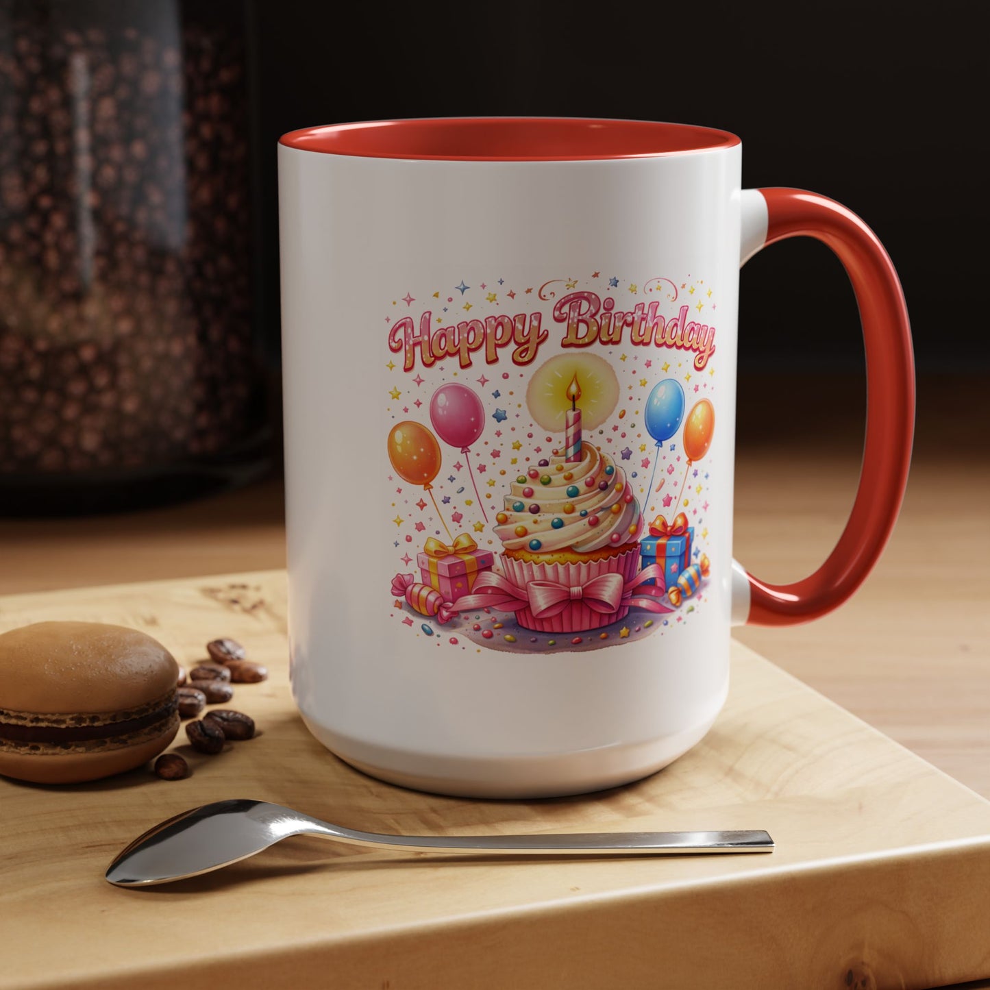 Birthday Mug - Cupcake Candle