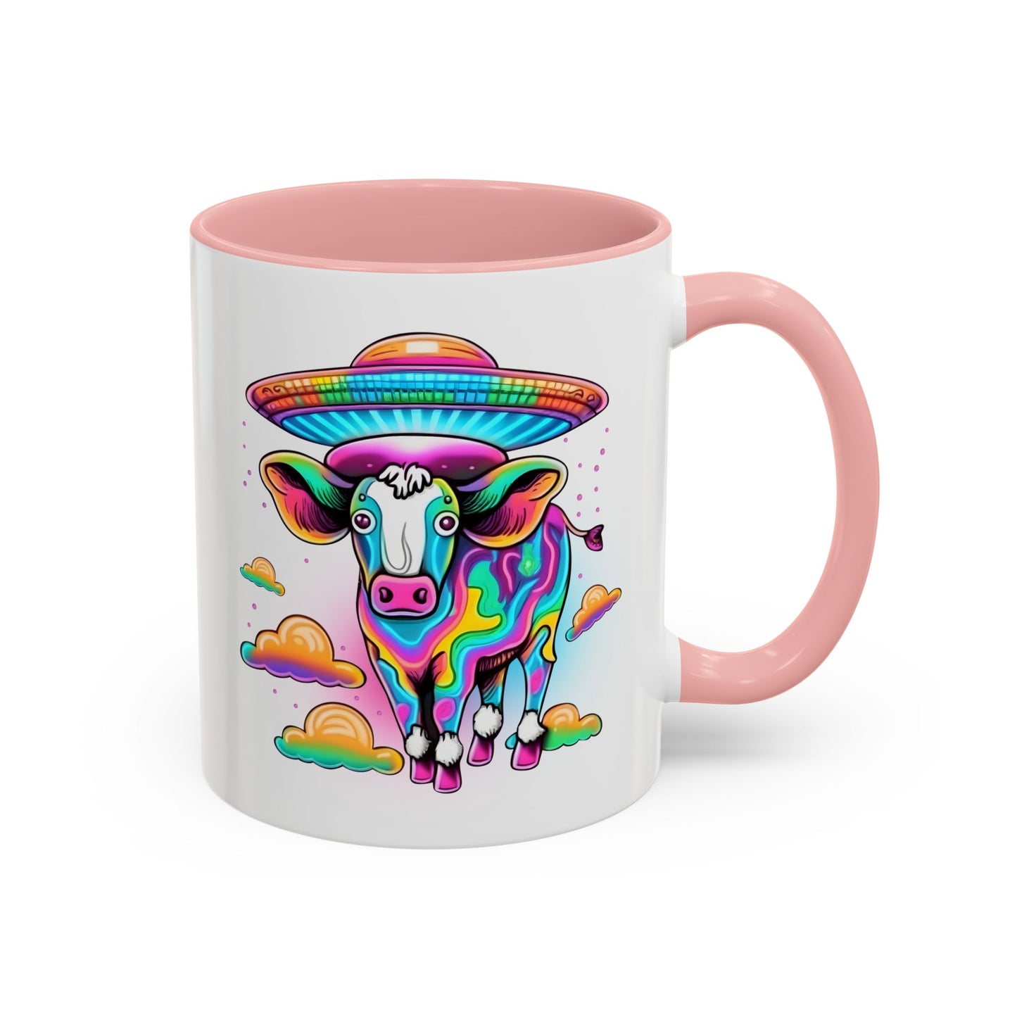 Alien Mug - Multicoloured Cow