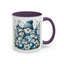 Christmas Mug - Blue Snowman Family