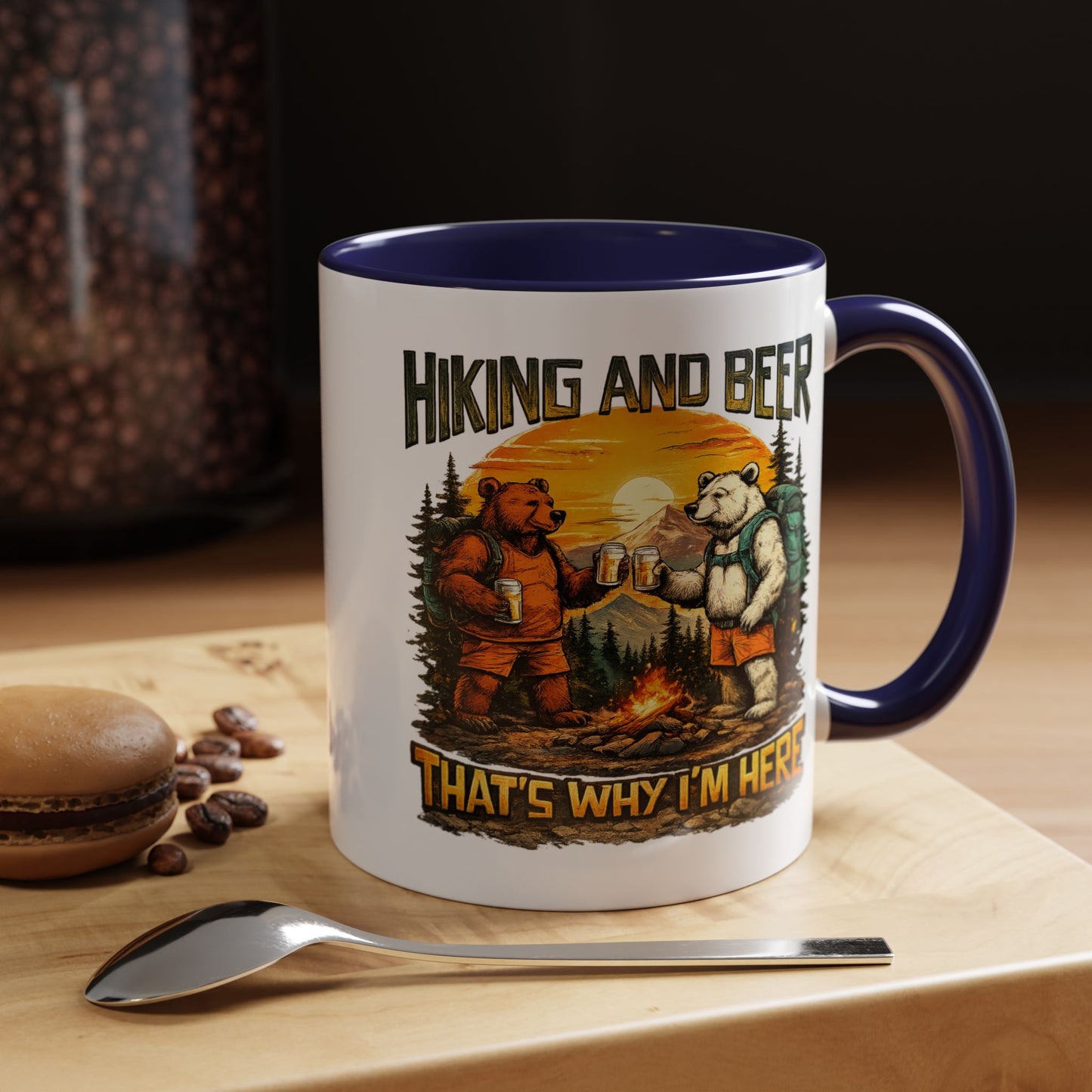 Humor Mug - Hiking and Beer