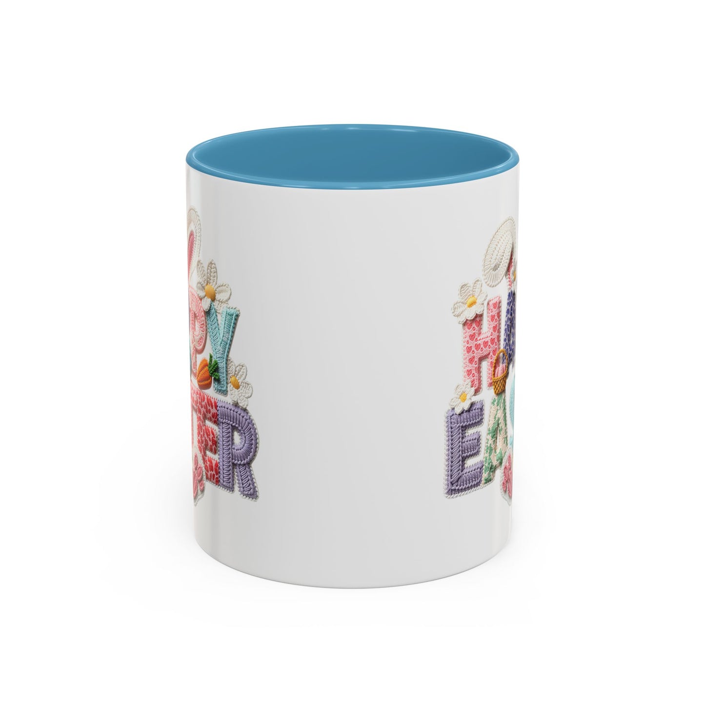 Easter Mug - Happy Easter Latch Yarn