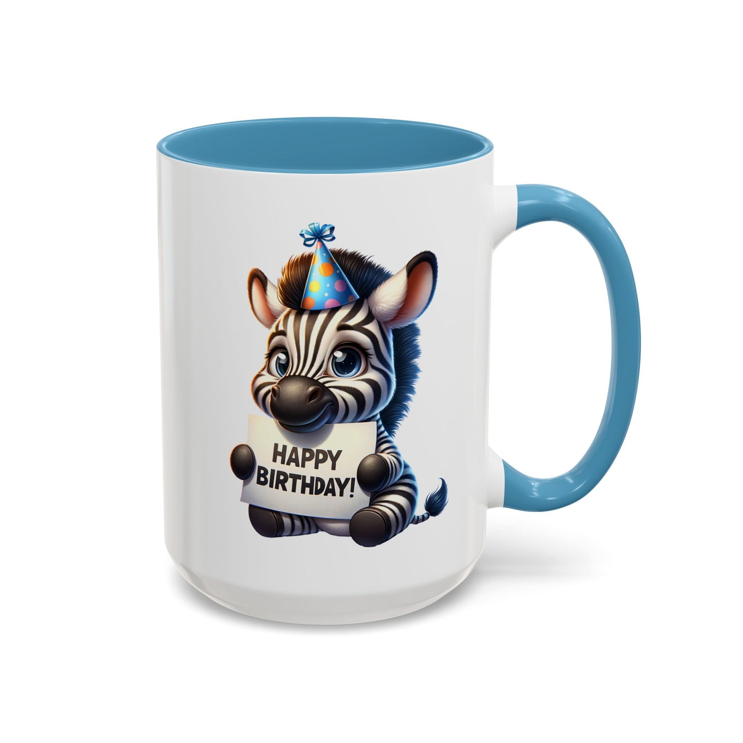 Birthday Mug - Zebra Clipart