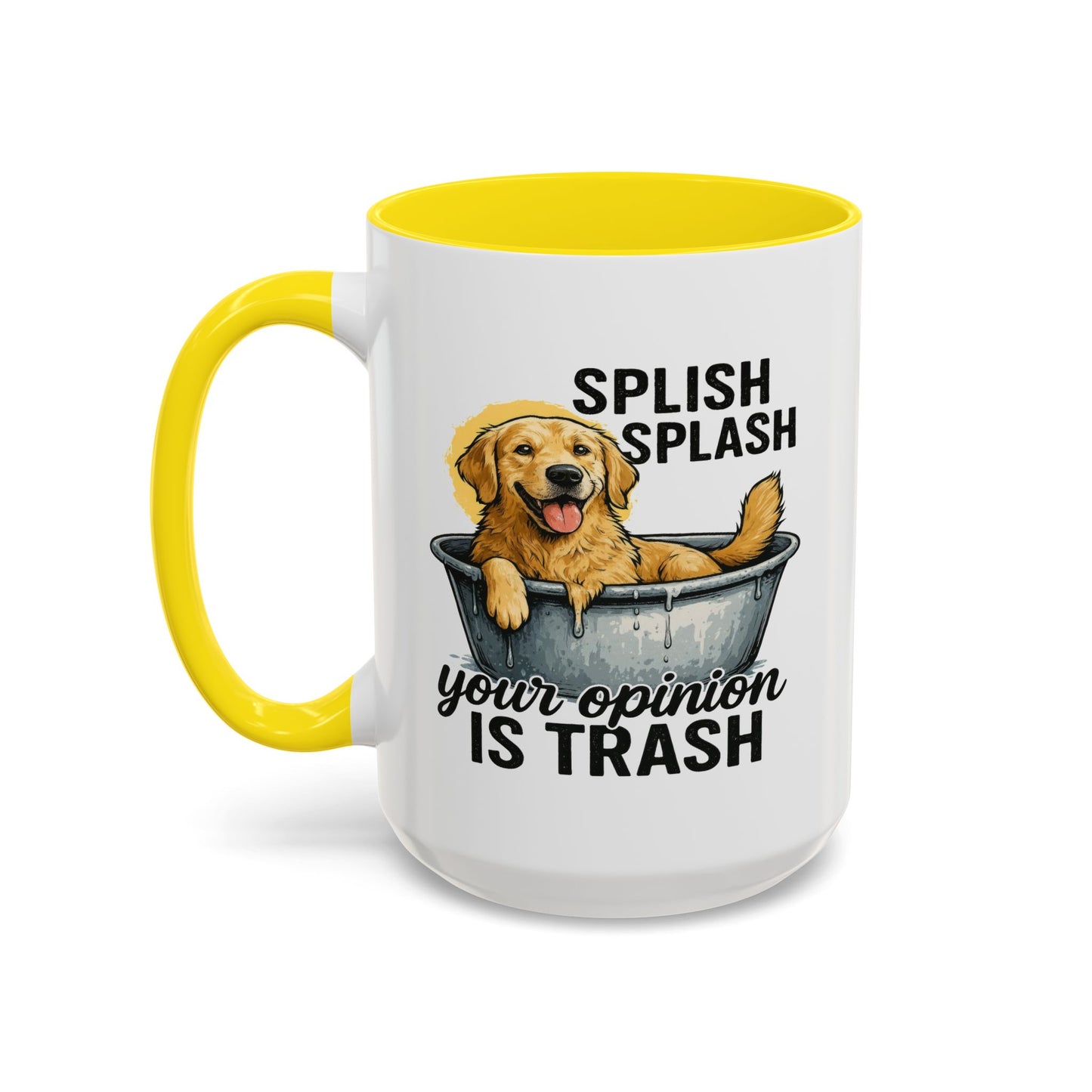 Animal Mug - Splish Splash Your Opinion Is Trash