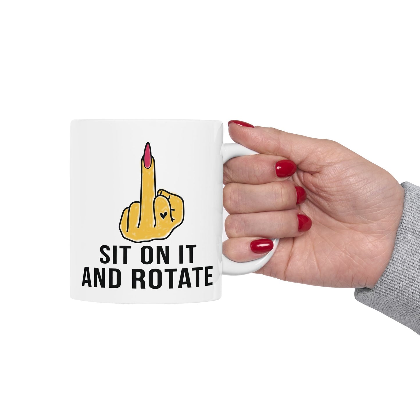 Adult Mug - Sit On It And Rotate