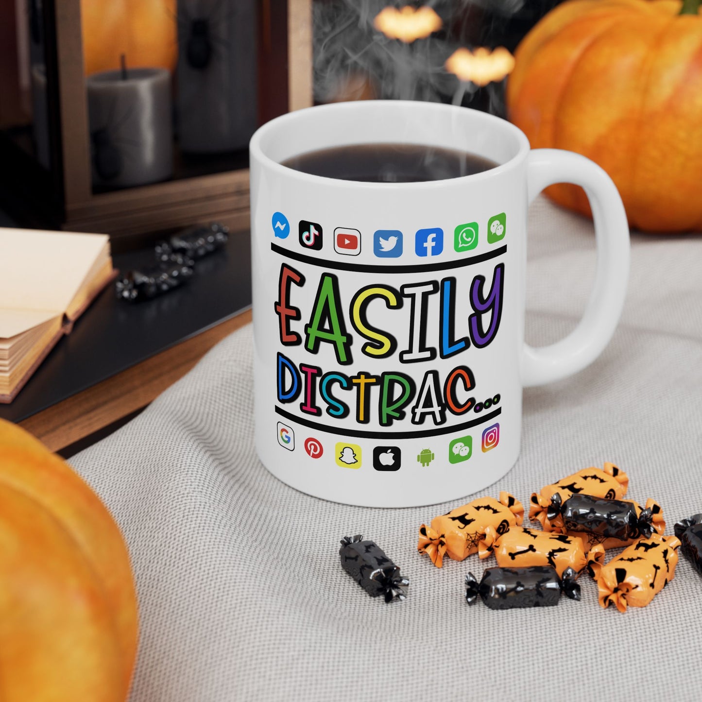 Humor Mug - Easily Distracted
