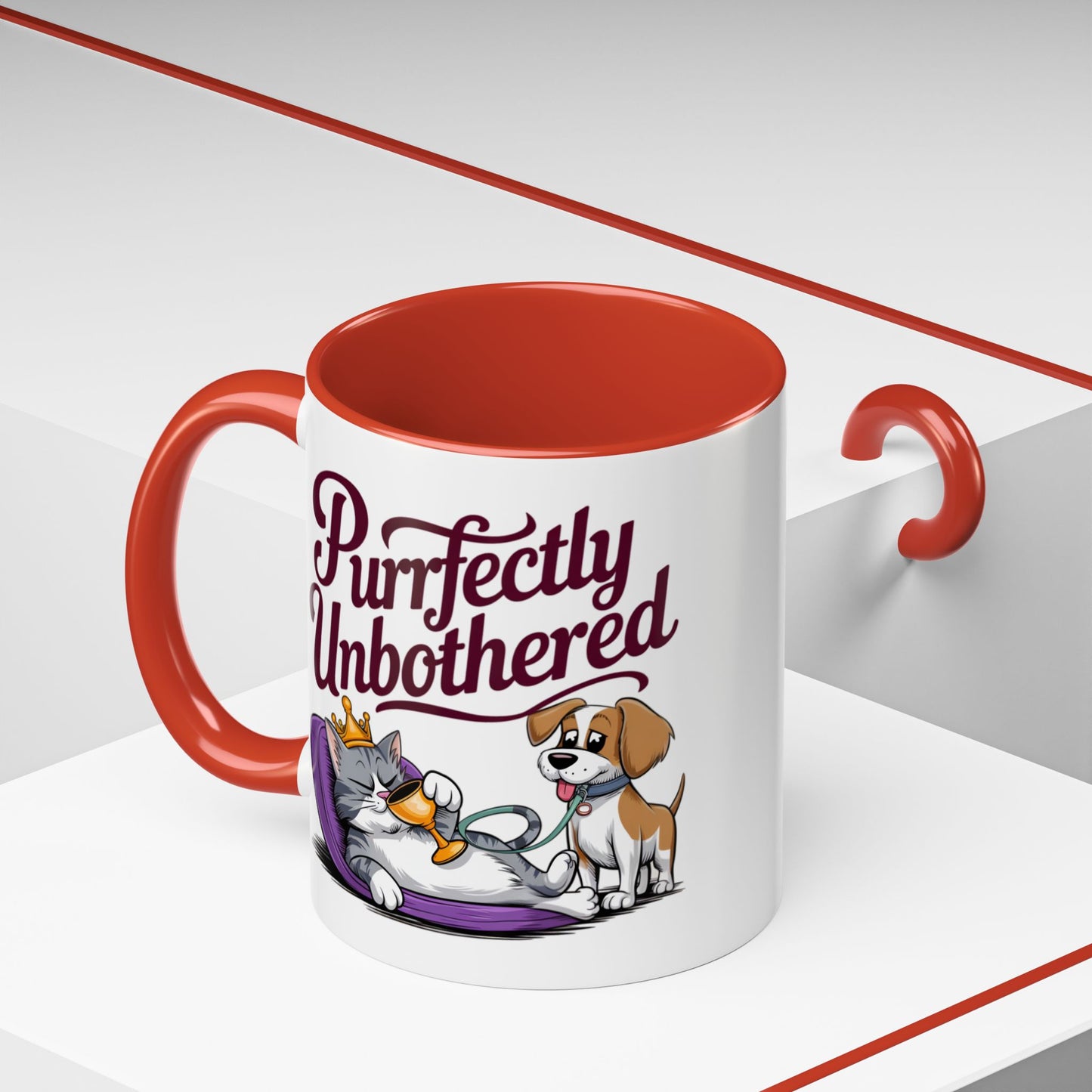 Animal Mug - Purrfectly Unbothered