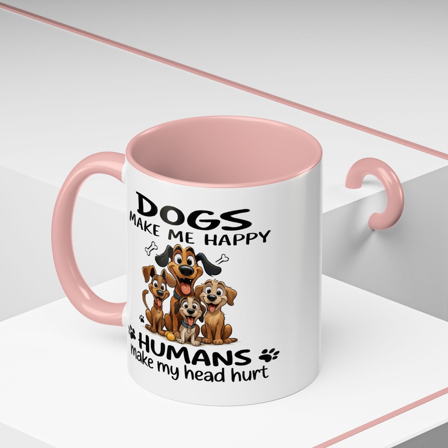 Animal Mug - Dogs Make Me Happy