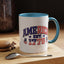 4th of July Mug - American Est 1776 Patriotic Flag