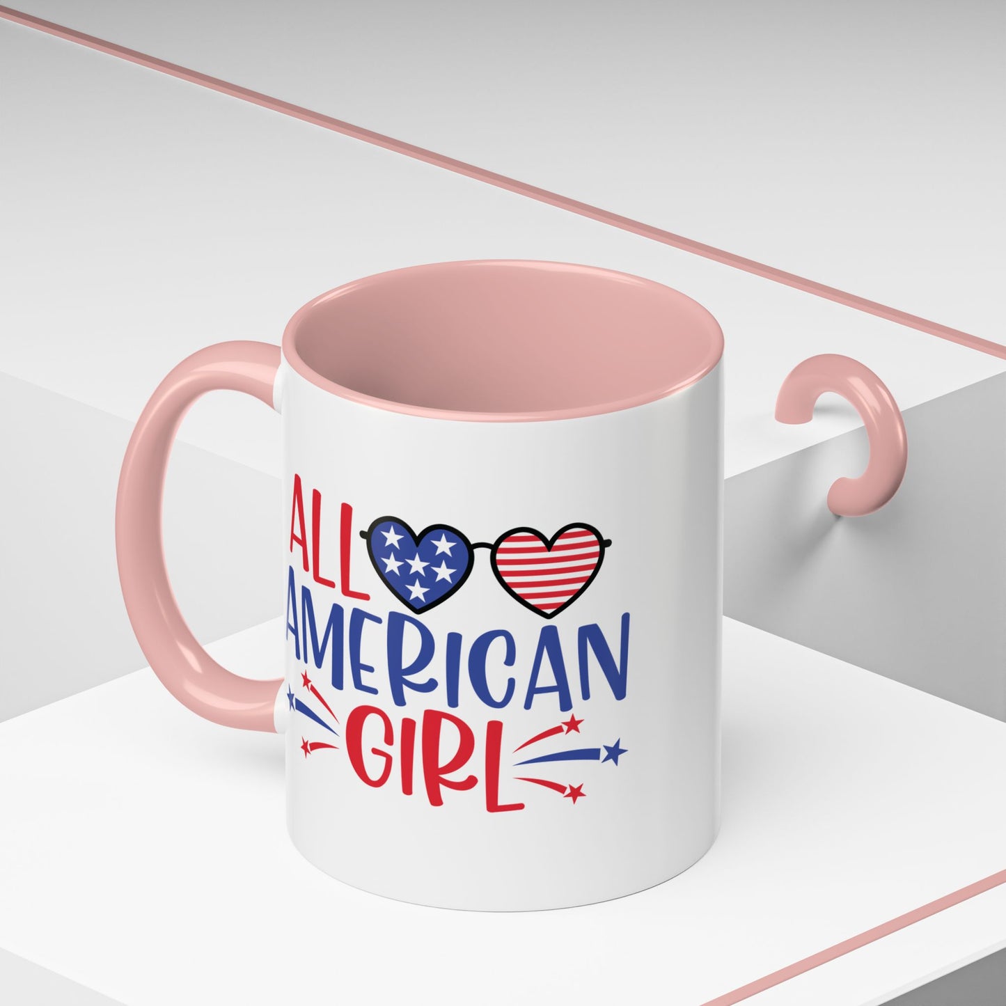 4th of July Mug - All American Girl