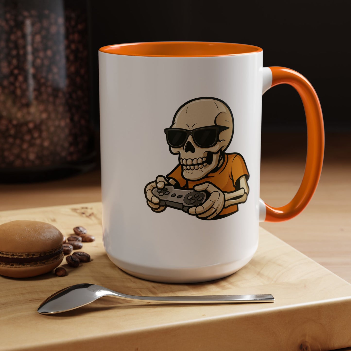 Halloween Mug - Gaming Skeleton