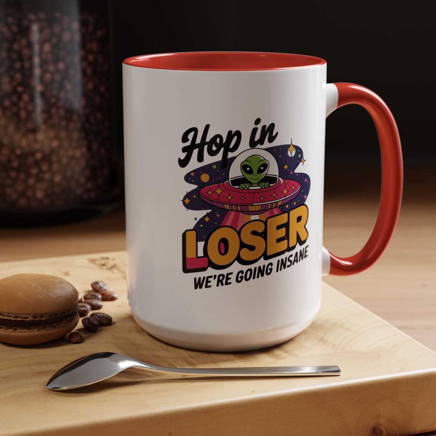 Alien Mug - Hop In Loser