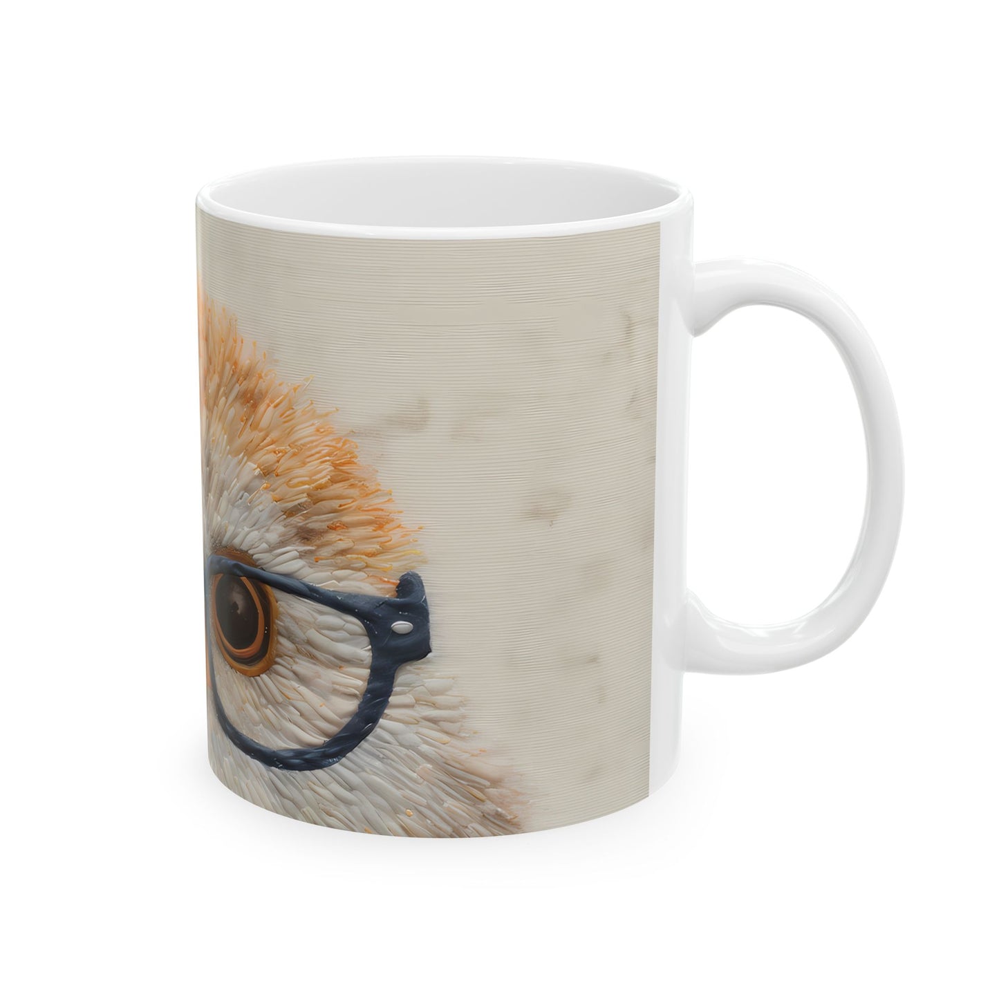 Artistic Mug - Felted Owl