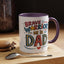 Father's Day Mug - Dad Brave Warrior