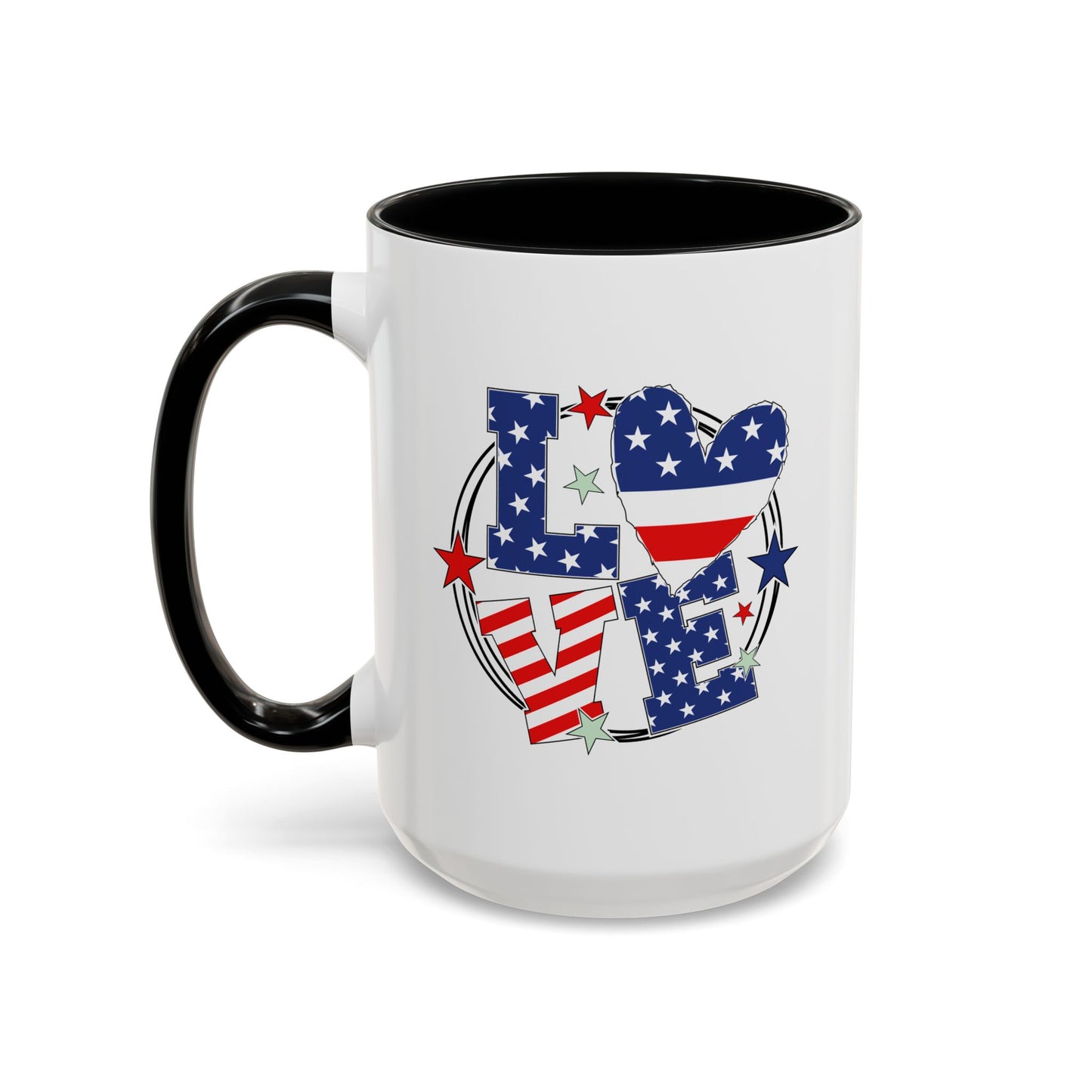 4th of July Mug - Love 4th of July