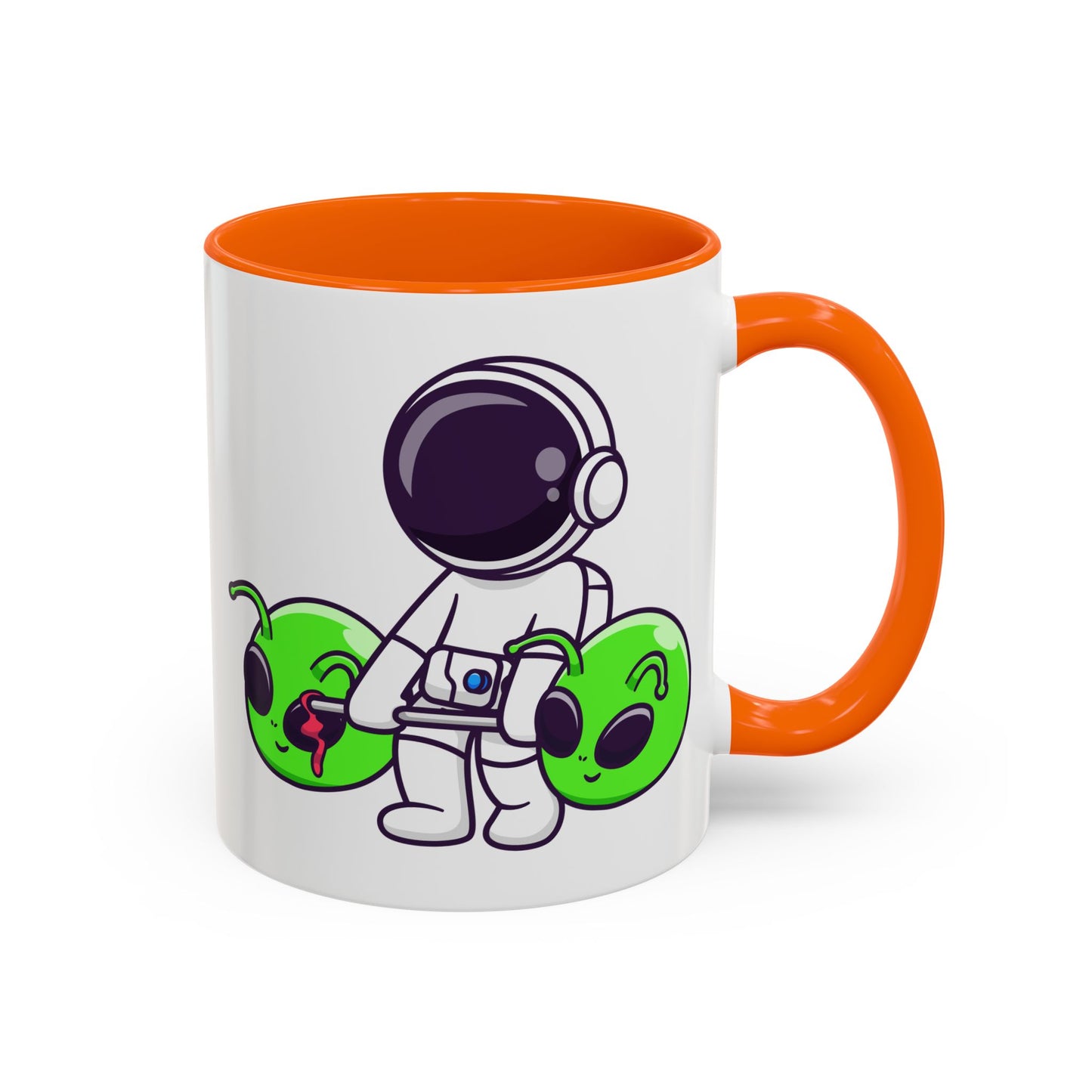 Alien Mug - Astronaut Lifting